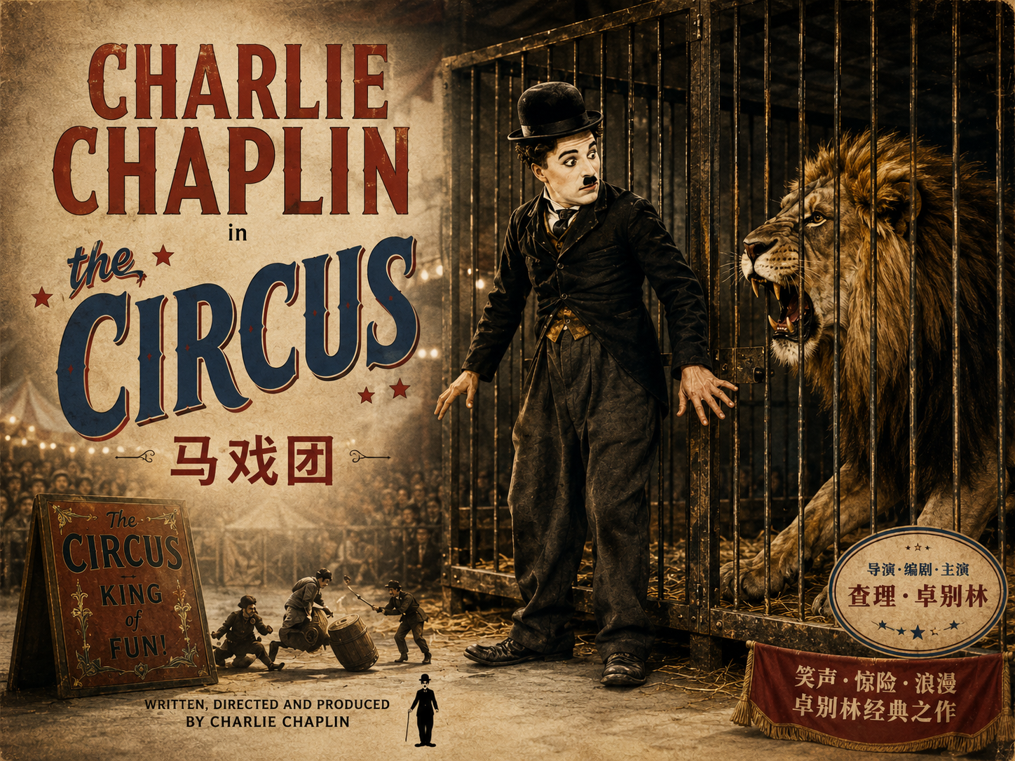 The Circus backdrop